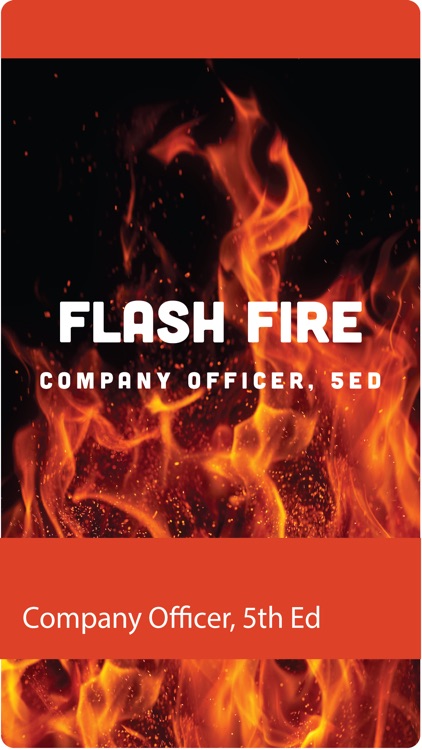 Flash Fire Company Officer 5th Edition