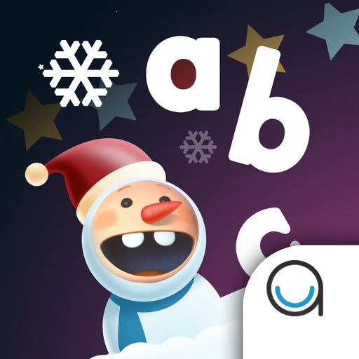Icky Snow Trace - Learn to trace Upper and Lowercase ABC - Lesson 2 of 3 Icon