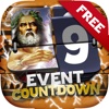 Event Countdown Beautiful Wallpaper  - “ Greek Gods and mythology ” Free