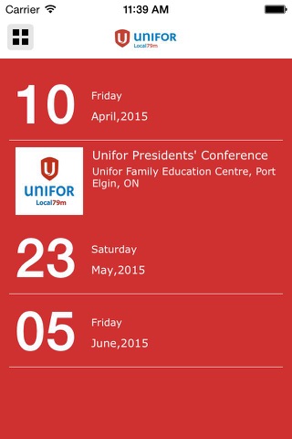 Unifor Local 79m screenshot 4