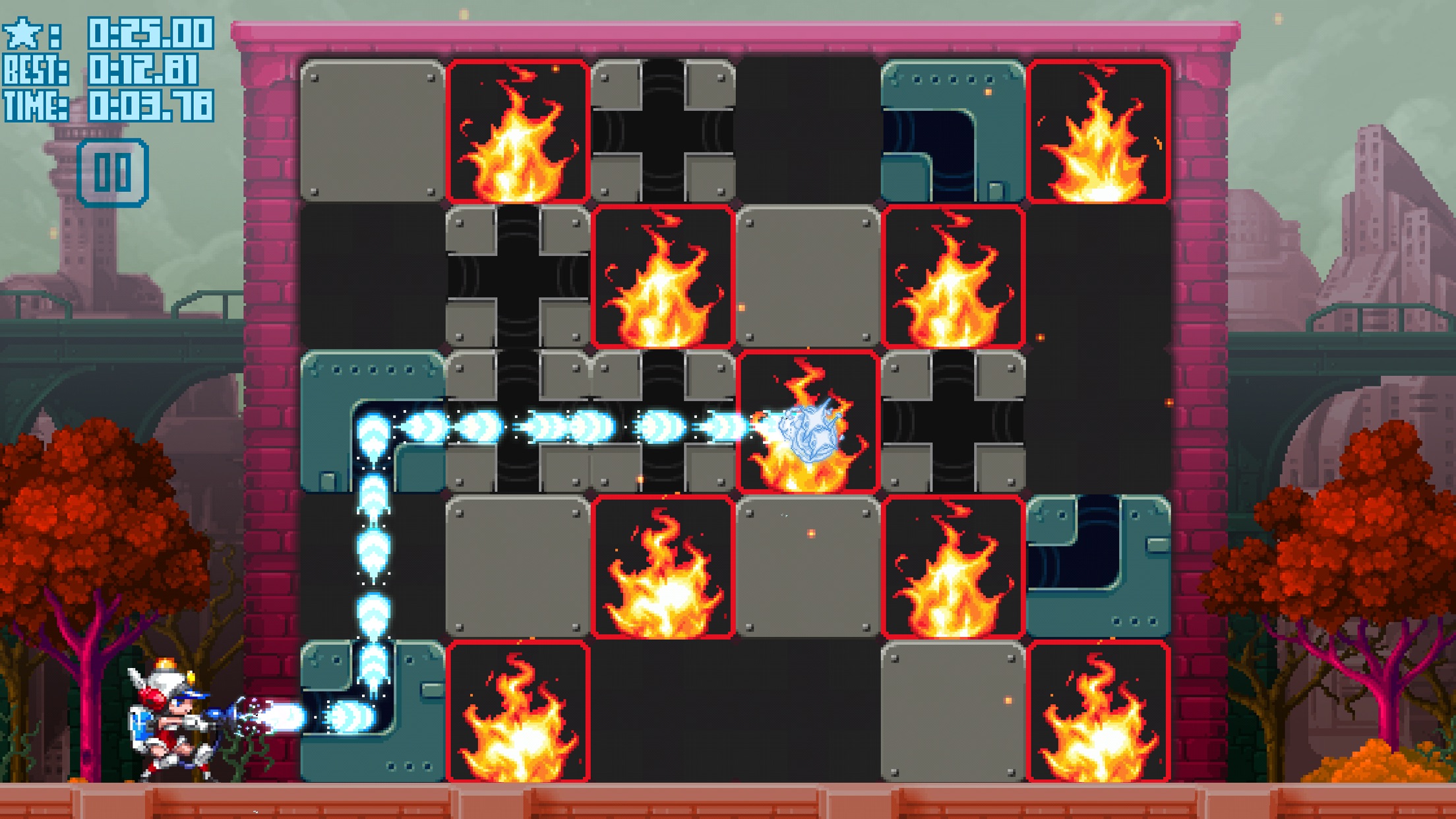 Screenshot do app Mighty Switch Force! Hose It Down!