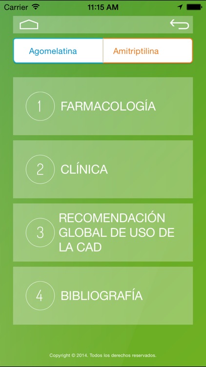 CAD - Combinaciones de Antidepresivos