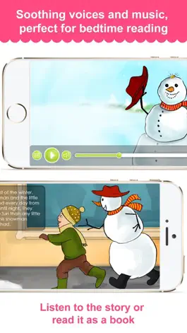 Game screenshot The Snow Man - Narrated classic fairy tales and stories for children apk