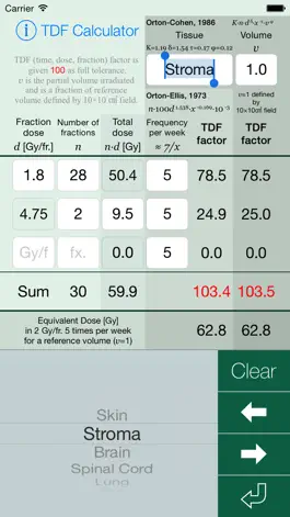 Game screenshot TDF Calculator hack