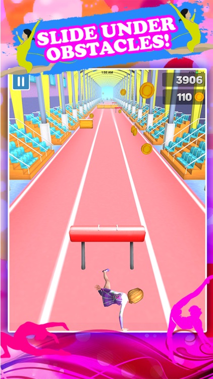American Gymnastics Girly Girl Run Game PRO screenshot-3