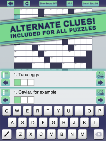 Penny Dell Jumbo Crosswords – Crossword Puzzles for Everyone! iPad screenshot 4 - Games app