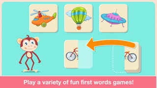 Baby First Words. Matching Educational Puzzle Games for Toddlers and Preschool Kids by Abby Monkey® Learning Clubhouse Screenshot 4