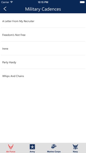 U.S. Military Cadences — Army, Navy, Air Force, & Marine Cor(圖1)-速報App