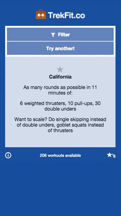 Travel Workouts | WODs - TrekFit
