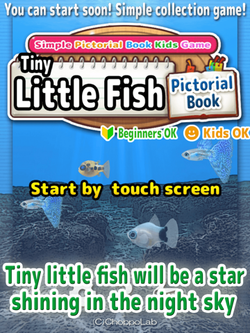 Tiny Little Fish Pictorical Book