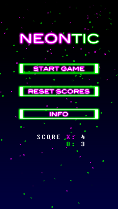 Screenshot #1 pour NeonTic Tac Toe