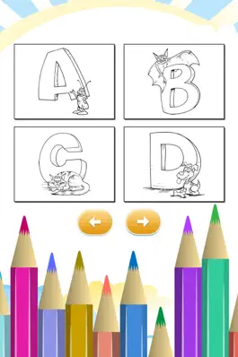 Game screenshot учимся рисовать письмо на английском : раскраска игры для малышей , азбука алфавит детские игры apk