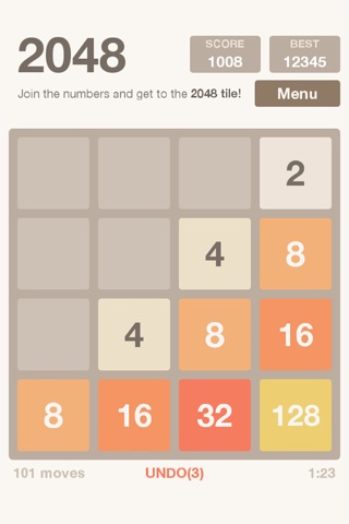 2048 Clean screenshot 3