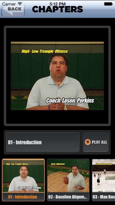 High-Low Triangle Offense: Attacking Man & Zone Defense - With Coach Lason Perkins - Full Court Basketball Training Instruction Screenshot 2