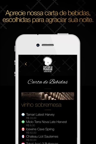 Café de La Musique Caxias | Menu screenshot 2