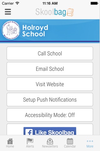 Holroyd School - Skoolbag screenshot 4
