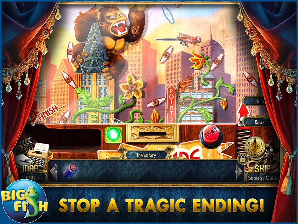 #3. Surface: Reel Life HD - A Supernatural Hidden Object Mystery (iOS) بواسطة: Big Fish Games, Inc