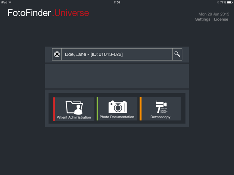 Screenshot #4 pour FotoFinder Universe Pro