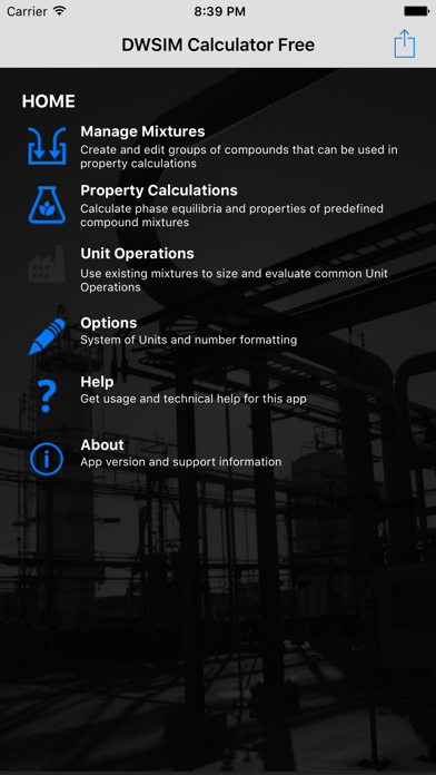 Screenshot #2 pour DWSIM Calculator Free