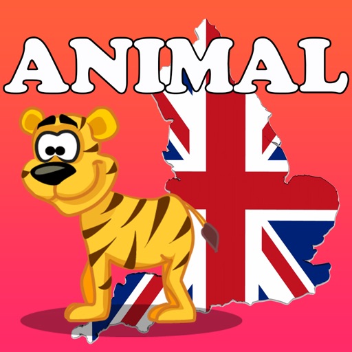 ENGLISH ANIMAL VOCABULARY AND MATCH GAME FOR KIDS