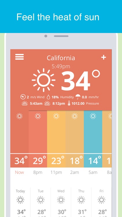 Weather glance - accurate & beautiful forecast with widget screenshot-3