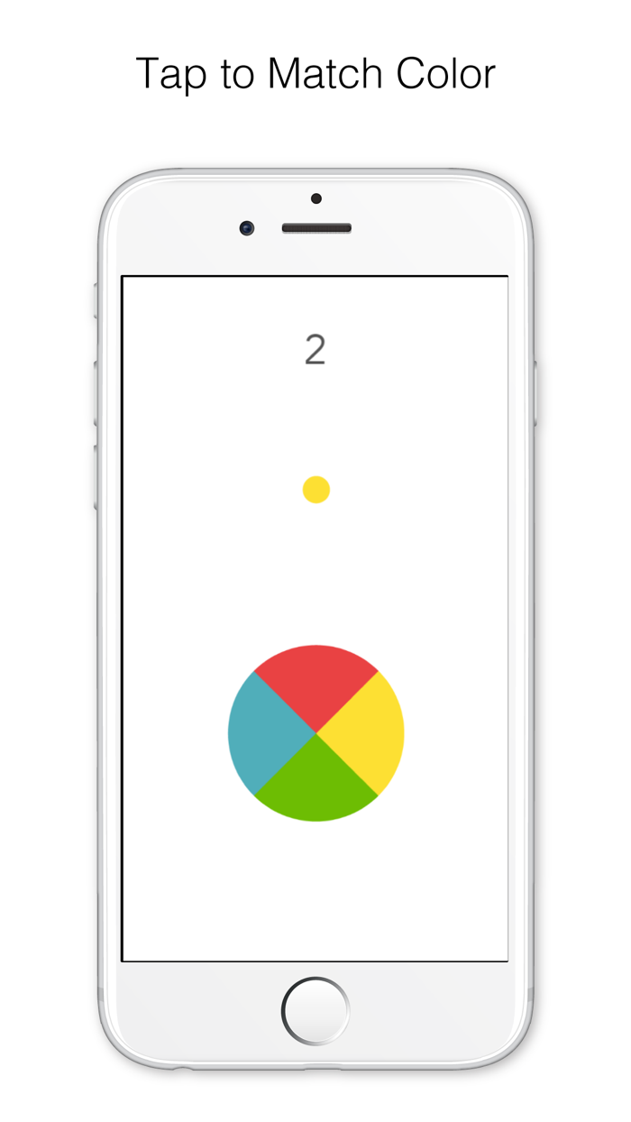 Dot Impossible - tap to rotate matching color
