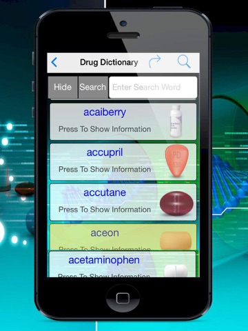 Screenshot #6 pour Pocket Drugs Dictionary