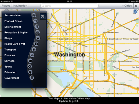 Washington D.C. - Offline Mapのおすすめ画像2