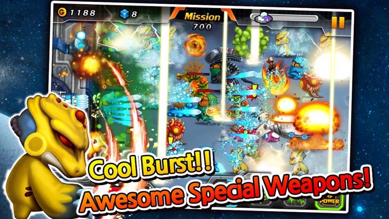 Space War TD official gameplay screenshot 2