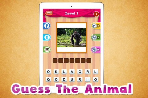 Trivia for Animal Lovers - Guess The Animals Names screenshot 2