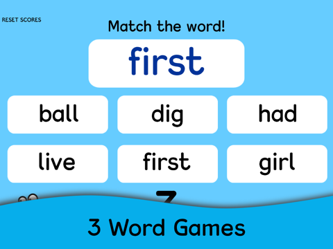 Screenshot #6 pour Foundation Key Words - Over 200 Sight Words and Games for Learning to Read