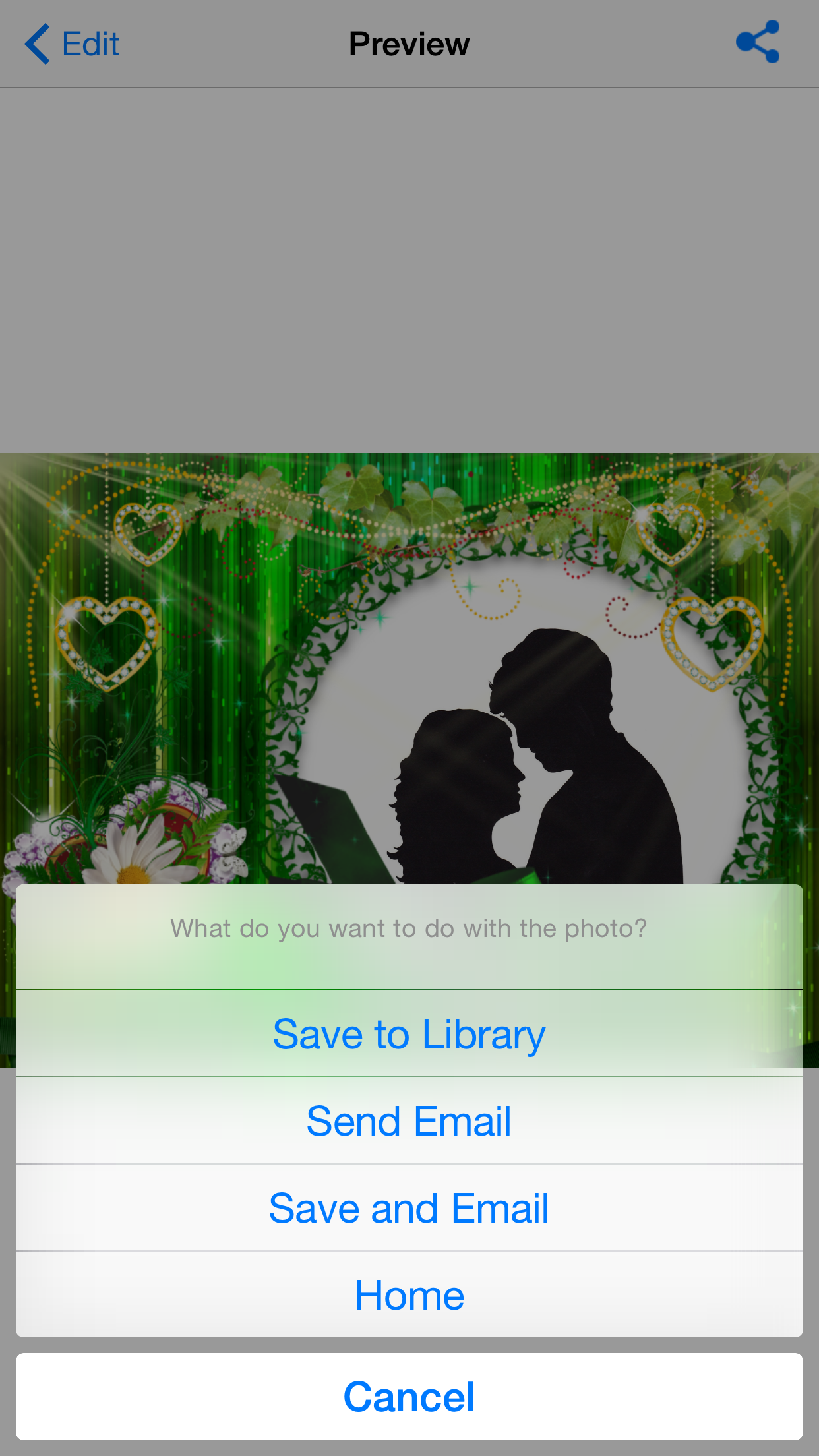 Love Photo Frame screenshot 5