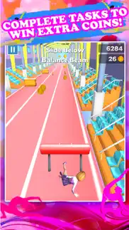 american gymnastics girly girl run game free iphone screenshot 2