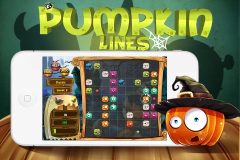 Pumpkin Lines Deluxe screenshot 2