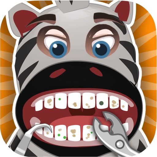 Animal Vet Celebrity Dentist at the Pet Zoo - Crazy  Clean Teeth Doctor Icon