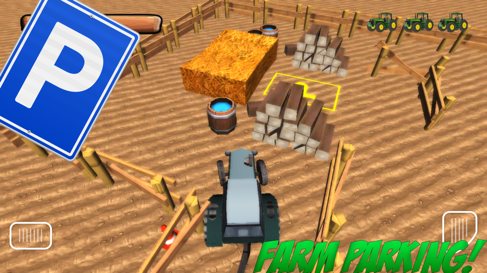 3D Farm-ing Tractor Park-ing School Drive-r Simulator - 1.0 - (iOS)