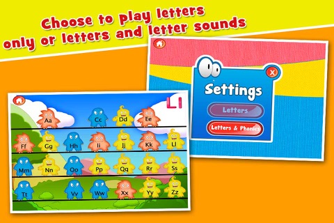 Alphabet Monsters Learning Games for Kids screenshot 4