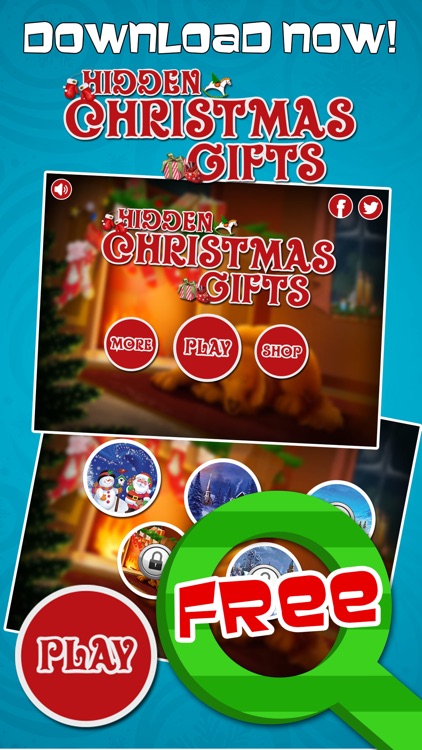 Hidden Christmas Gifts - Hidden Objects - Free