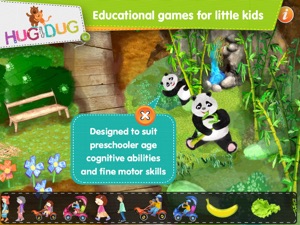 Zoo Explorer -  HugDug animals activity game for little kids. screenshot #5 for iPad