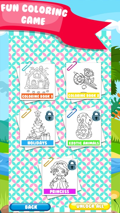 Screenshot #3 pour Kids Doodle Coloring Book Drawing - Preschool Toddler Fun!