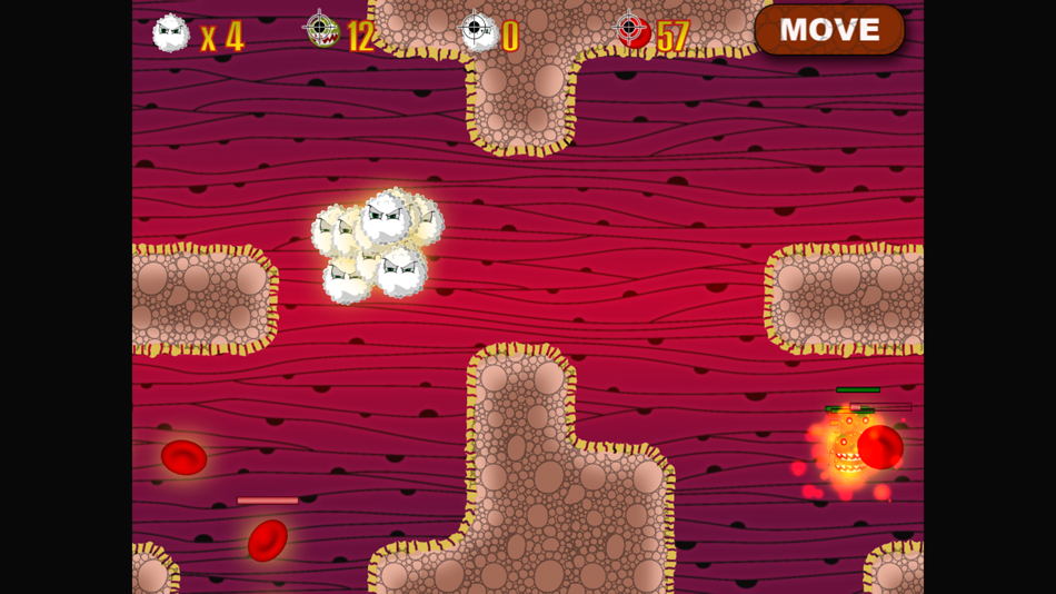 Microbe Wars - Viruses,Bacteria,Blood Cells Deadly Bio Clash - 1.2 - (iOS)