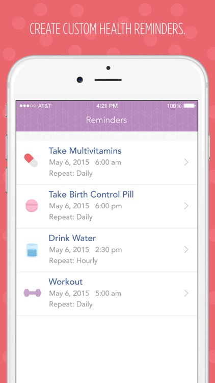 Pink Pad Period & Fertility Tracker Pro screenshot-4
