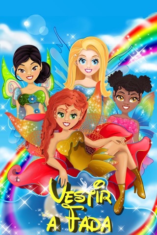 Fairy Dress Up Games for Girls with Dolls & Christmas Princess screenshot 2