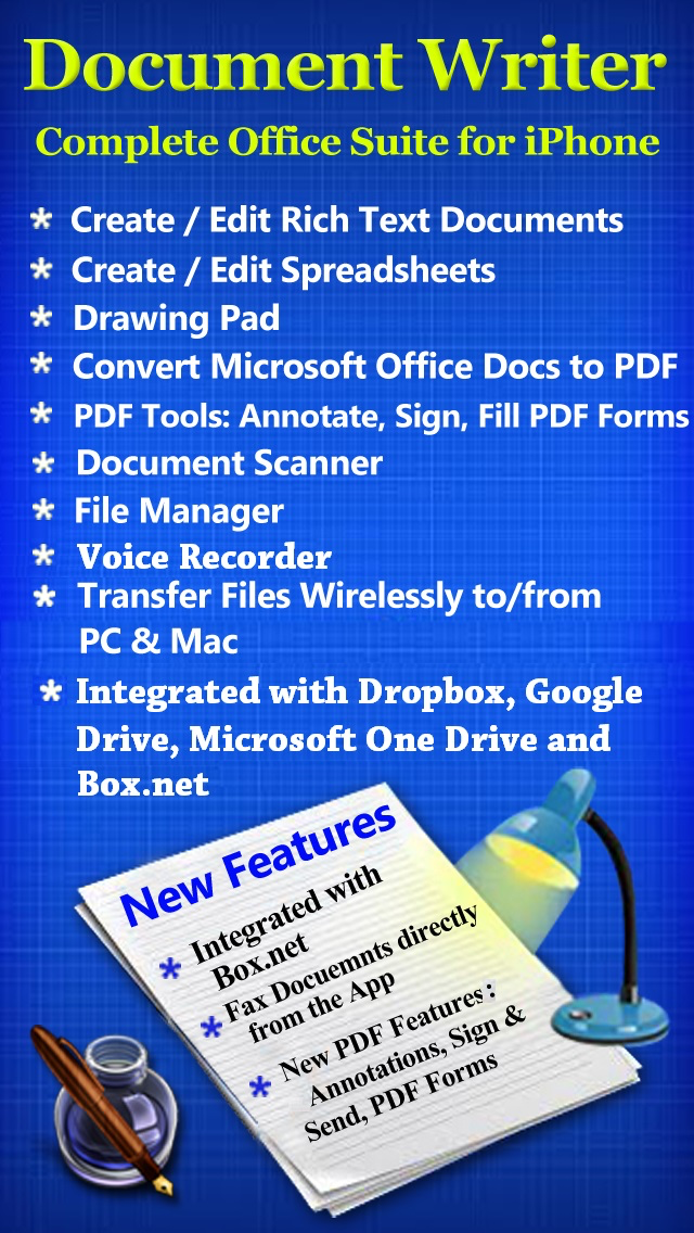 Document Writer - Word Processor and Reader for Microsoft Office - Personal Edition