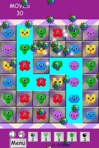 Monster Match - Paint Zone screenshot 2