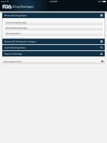 Screenshot #4 pour DrugShortages