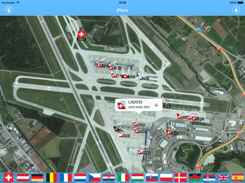 Flughafen Zürich - iPlane Fluginformationenのおすすめ画像3