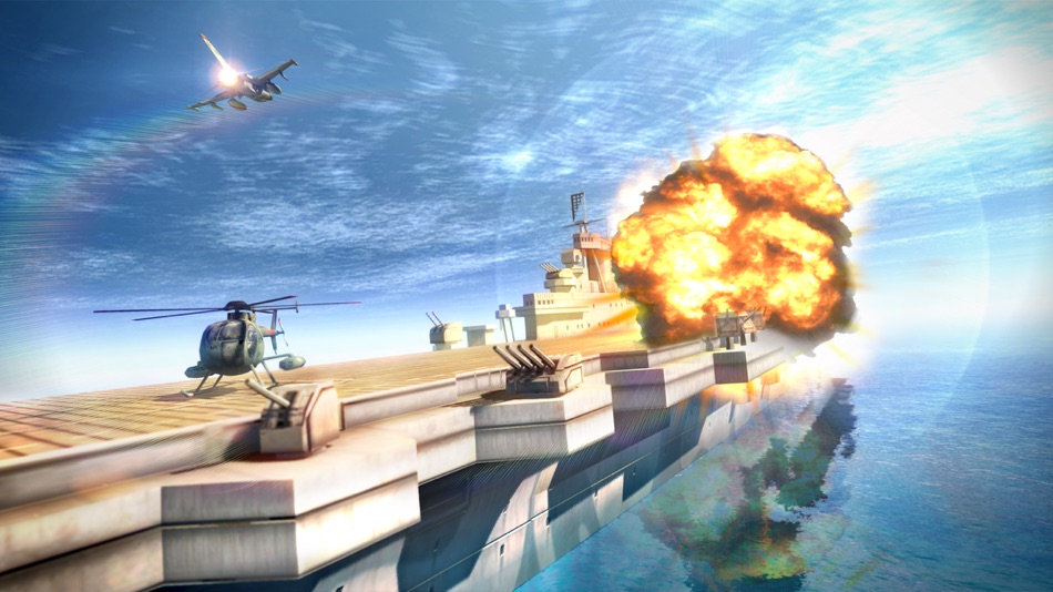 #3. Jet Fighter Ocean At War (iOS) 由: 向宁 徐