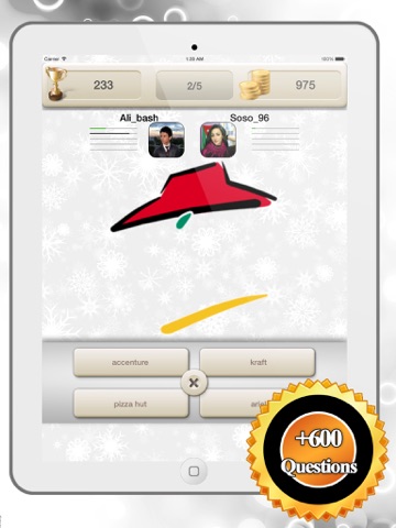 Multiplayer Logo Quiz iPad screenshot 5 - Entertainment app