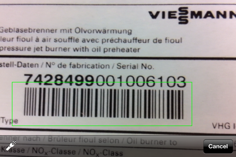 Viessmann Spare Part App - náhled